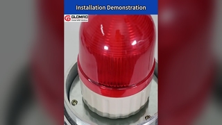 Explosiebestendig geluids- en lichtalarm