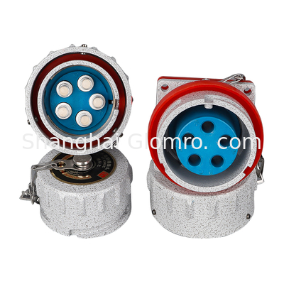 Non-spark Fixed Plug Socket 3P 4P 5P 15A 25A 60A 100A 150A 300A Explosion-proof Industrial Plug