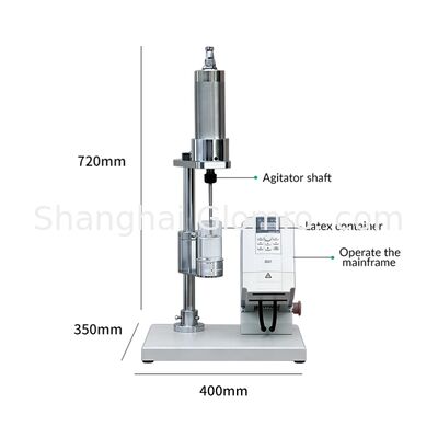 High Speed Mechanical Stability Test Equipment Natural Latex/Synthetic Latex Mechanical Stability Tester