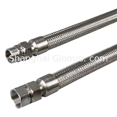 DN40 Cable Connection 304 Stainless Steel PVC Explosion-Proof Flexible Hose Anti-Explosive Electrical Flexible Pipes Conduit