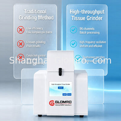 High Throughput Tissue Grinder Lab Sample Homogenizer for DNA RNA Extraction Animal Plant Soil Sample Preparation