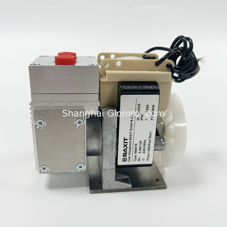 BAXIT metal pump head N86KTE - Gas sampling pump - Diaphragm type oil-free vacuum pump - CEMS system compatible sampling pump