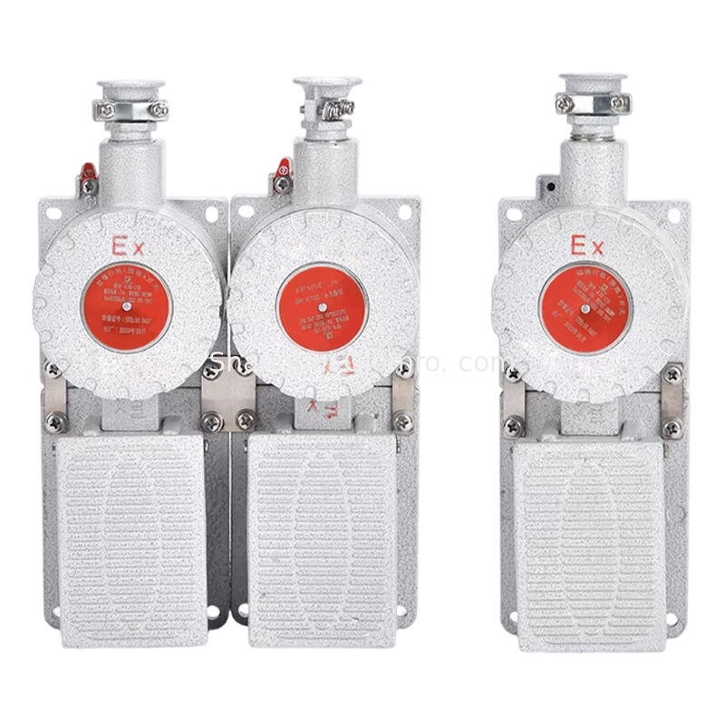 Explosion-proof Foot Travel Switch Ex Db IIC T6 for Hazardous Areas
