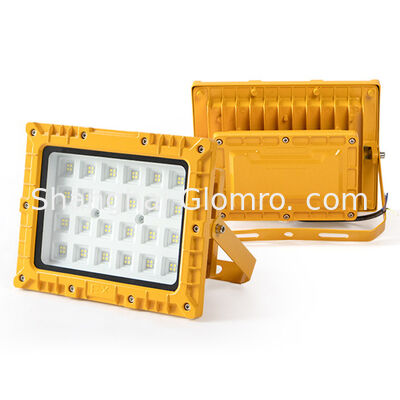 Exde IICT6 Gb LED Verdikte vierkant 50W-800W Explosiebestendige Grote intensiteit Floodlight IP66 stofdicht en waterdicht