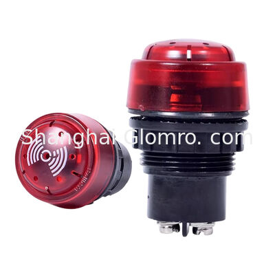 GLOMRO High Quality ATEX Explosion Proof Red Buzzer DC12V/24V AC36V/220V/380V voor het monteren van panelen