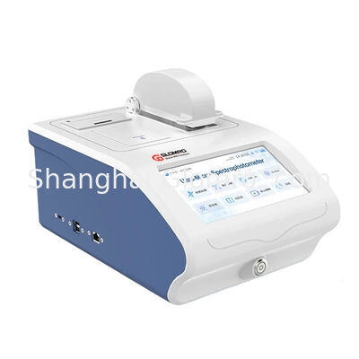 Ultra-micro-spectrophotometer met drie golflengten (230/260/280 Nm) voor het detecteringsinstrument voor nucleïnezuur en eiwitten OD600