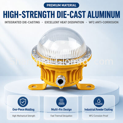 LED explosieveilige lamp 5W IP65 onderhoudsvrije industriële explosieveilige lamp voor gevaarlijke gebieden
