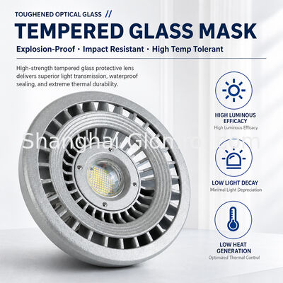 20W~120W Ronde LED explosieveilige lamp IP66 Industriële anti-corrosie explosiebestendige verlichtingsarmatuur