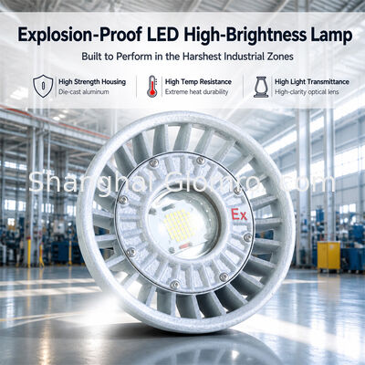 Anti-corrosie LED explosieveilige lamp met hoge helderheid, explosieveilige industriële verlichtingsarmatuur, gebruikt in tunnels, fabrieken, benzinestations en andere locaties